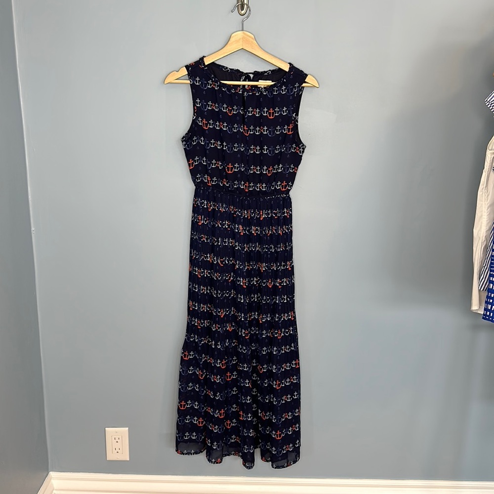 Maison Jules anchor midi dress